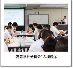 高等学校分科会1の模様(2)