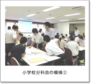 小学校分科会の模様（2）